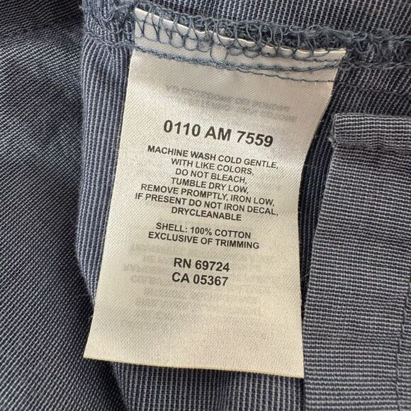 Columbia Grey Button Up Shirt Solid Print Mens Size Large Outdoors - Picture 8 of 11